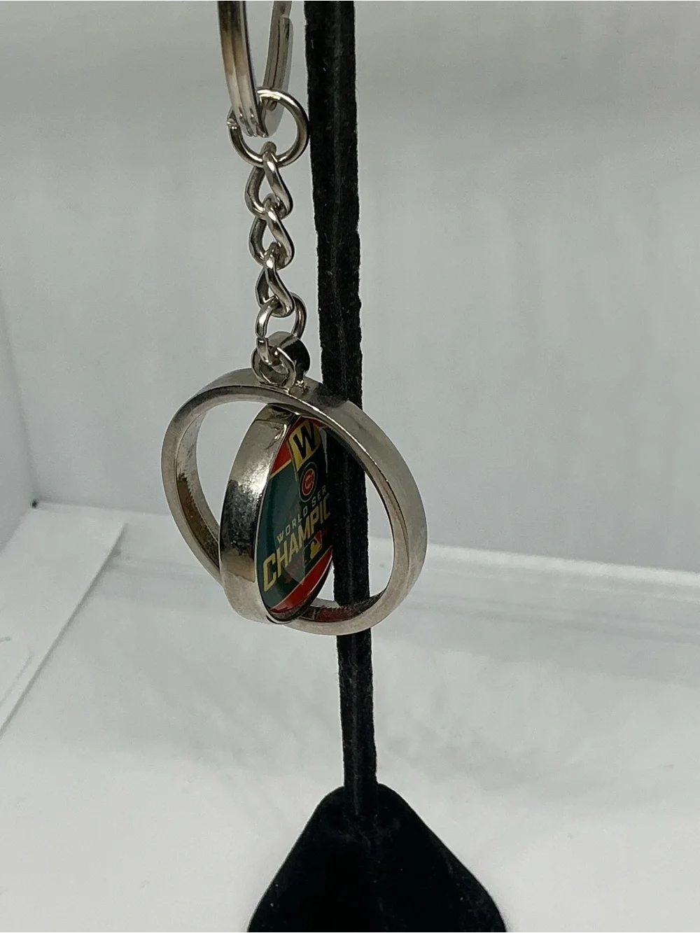 Chicago Cubs 2016 MLB World Series Champions Spinning Key Ring
